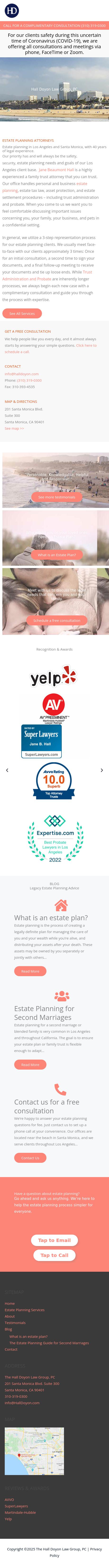 Hall Doyon Law Group - Santa Monica CA Lawyers