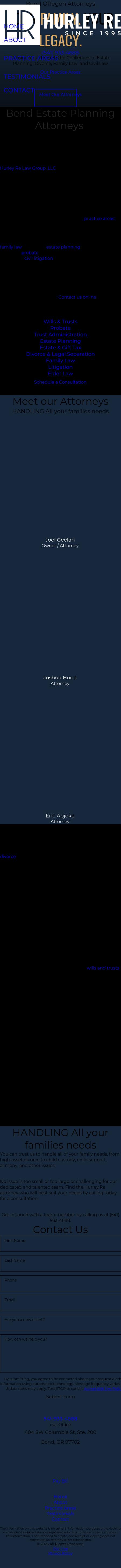 Hurley Re, P.C. Attorneys at Law - Bend OR Lawyers