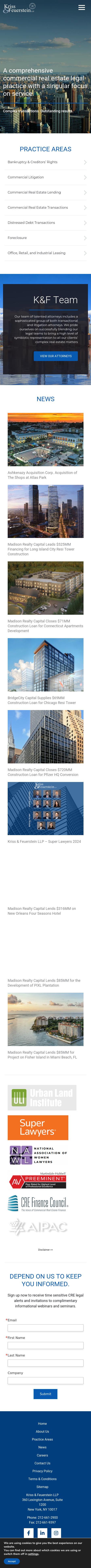 Kriss & Feuerstein LLP - New York NY Lawyers