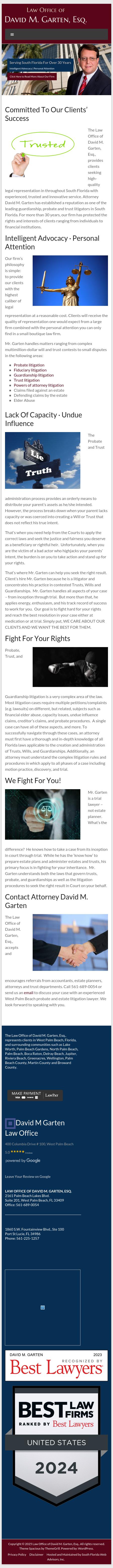 Law Office of David M. Garten, Esq. - West Palm Beach FL Lawyers