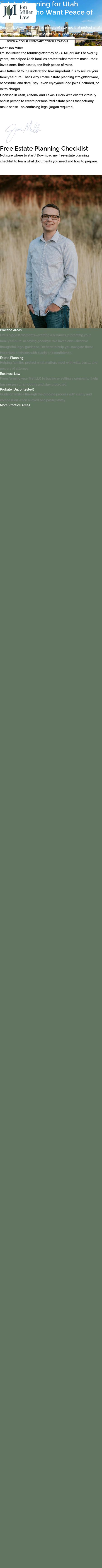 Law Office of Jonathan Miller - Bountiful UT Lawyers