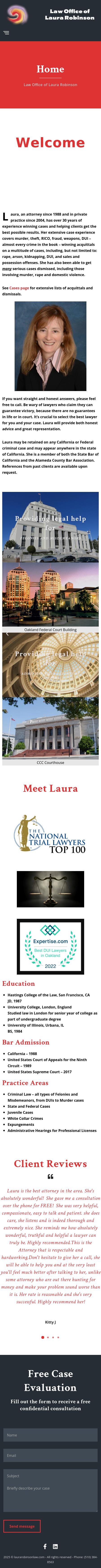 Law Office of Laura Robinson - Oakland CA Lawyers