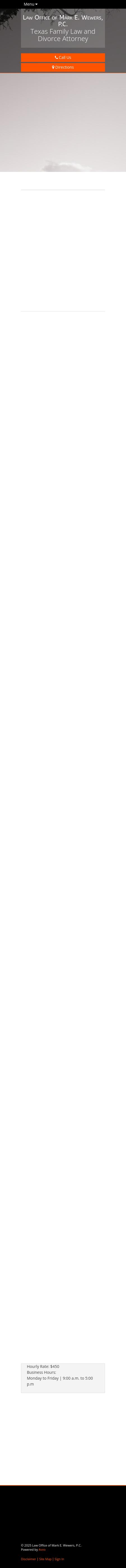 Law Office of Mark E. Wewers, P.C. - Grapevine TX Lawyers