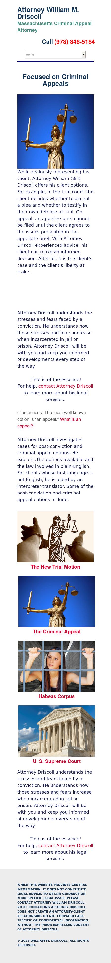 Law Office of William M. Driscoll - Chelmsford MA Lawyers