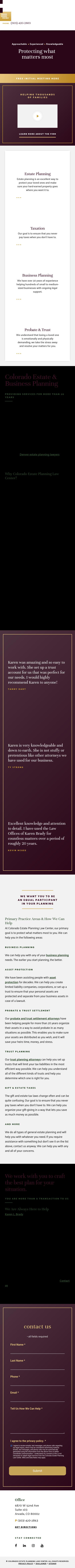 Law Offices of Karen Brady, P.C. - Arvada CO Lawyers