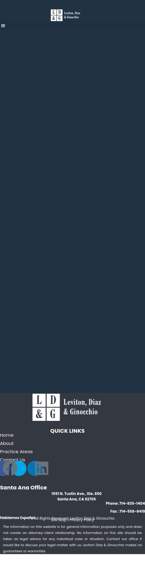 Leviton Diaz & Ginocchio, Inc - Bakersfield CA Lawyers