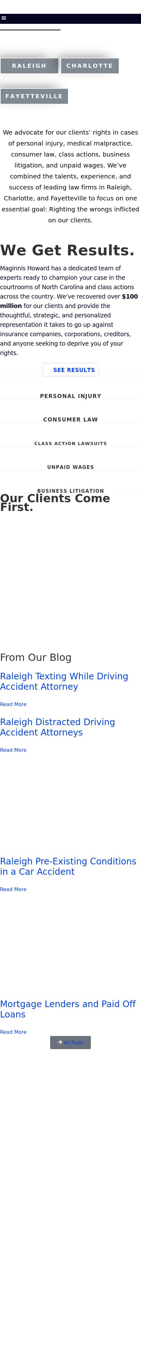 Maginnis Law - Raleigh NC Lawyers