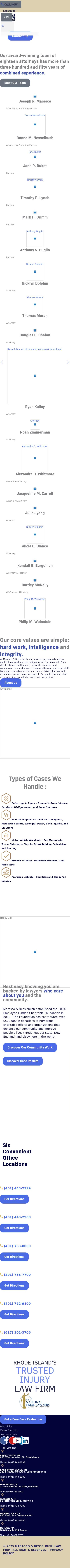 Marasco & Nesselbush, LLP - Providence RI Lawyers