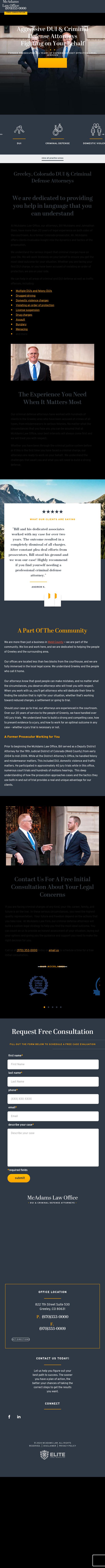 McAdams Law Office, LLC - Greeley CO Lawyers