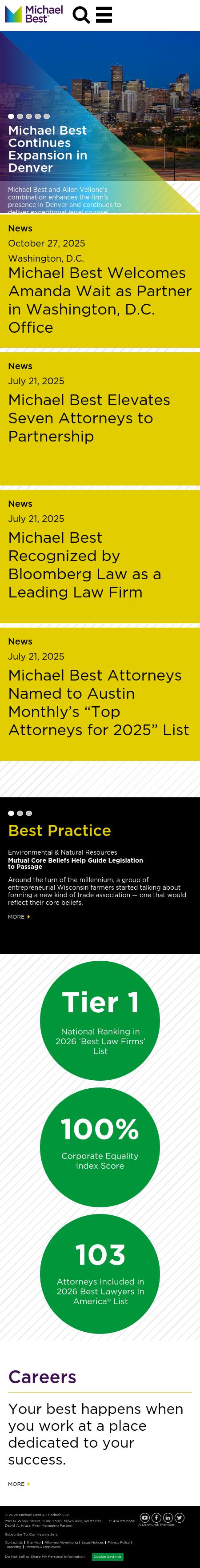 Michael Best & Friedrich LLP - Madison WI Lawyers