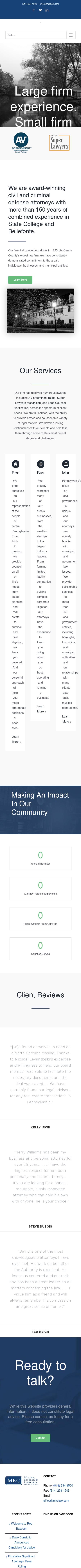 Miller, Kistler & Campbell - State College PA Lawyers