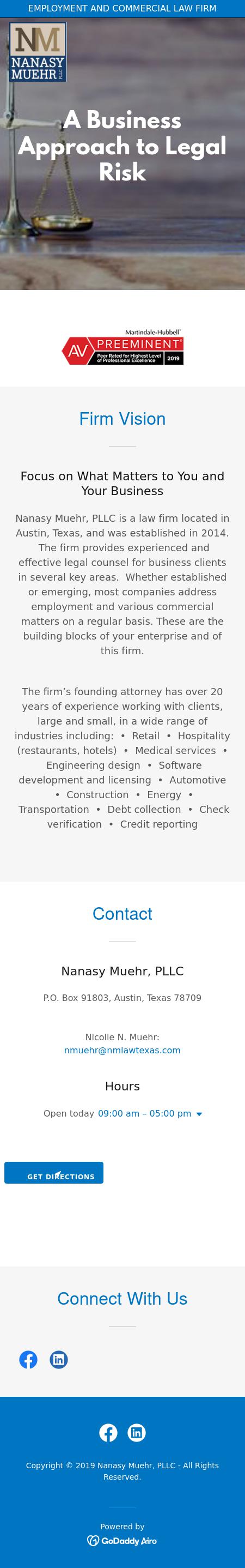 Nanasy Muehr PLLC - Austin TX Lawyers
