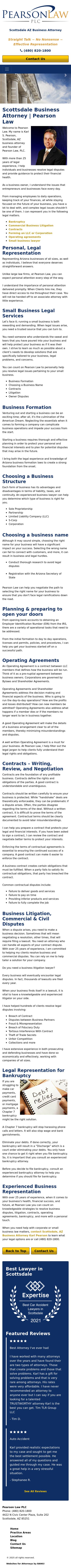 Pearson Law, PLC - Scottsdale AZ Lawyers