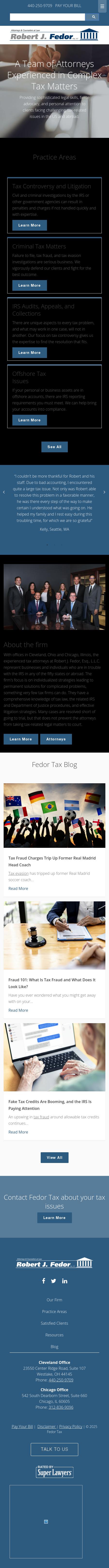 Robert J. Fedor, Esq., L.L.C. - Westlake OH Lawyers