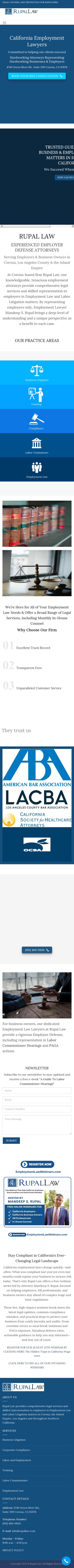 Rupal Law - Chino Hills CA Lawyers