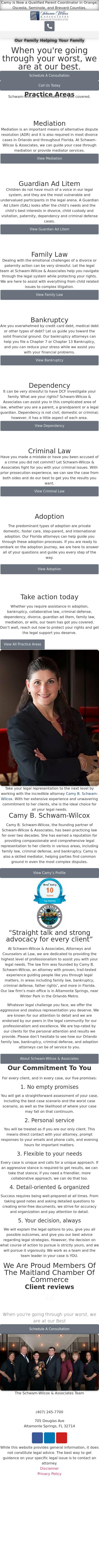 Schwam-Wilcox & Associates, Attorneys and Counselors at Law - Sebring FL Lawyers