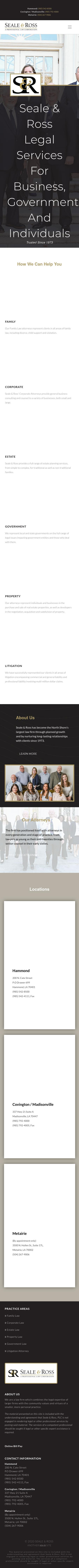 Seale & Ross - Hammond LA Lawyers