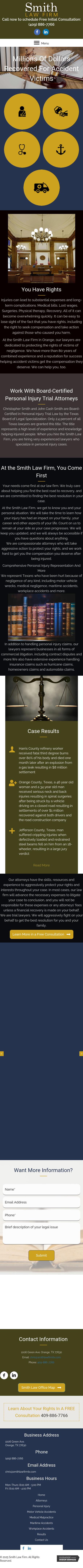 Smith Law Firm - Orange TX Lawyers