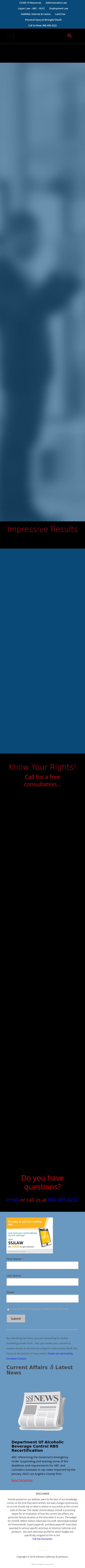 Solomon, Saltsman & Jamieson - Los Angeles CA Lawyers
