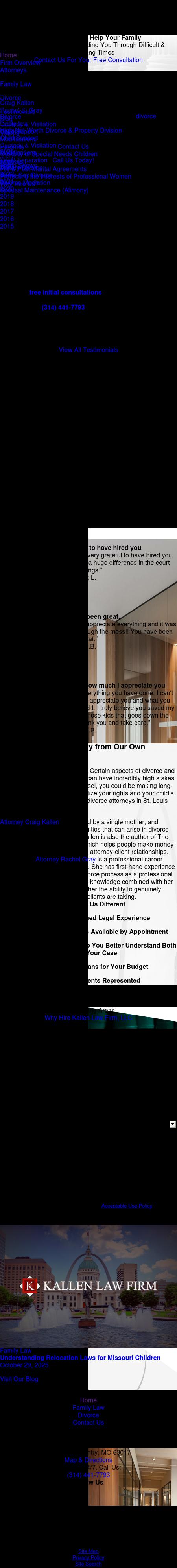 Kallen Law Firm, LLC - Town and Country MO Lawyers