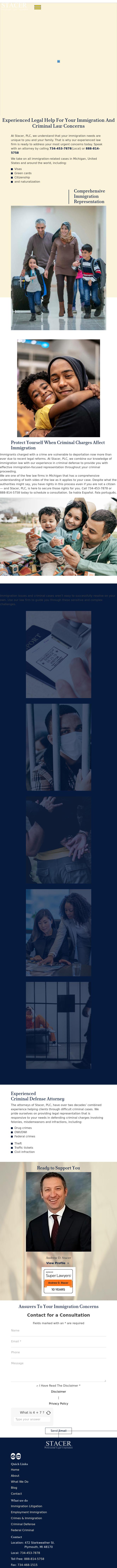 Stacer, PLC - Plymouth MI Lawyers