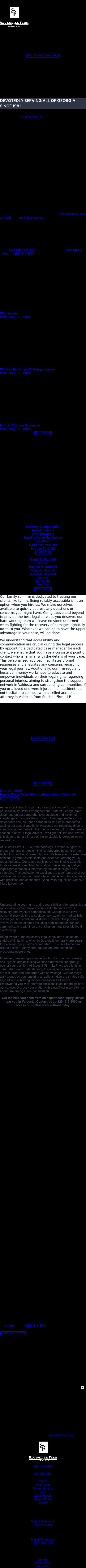Studstill Firm, LLP - Valdosta GA Lawyers