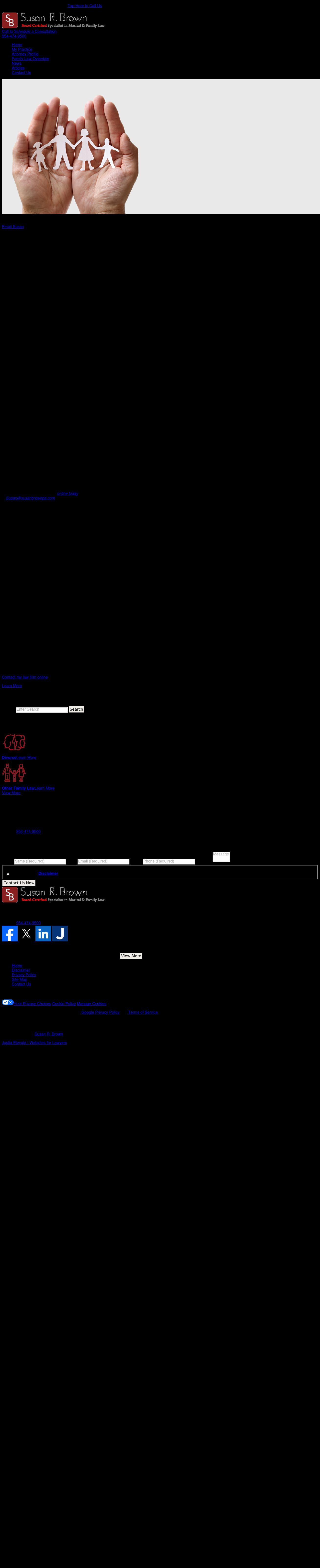 Susan R. Brown, PA - Plantation FL Lawyers