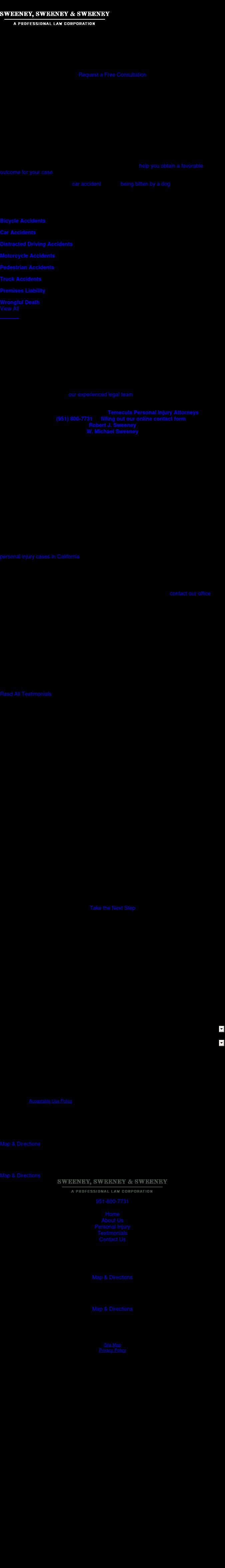 Sweeney, Sweeney & Sweeney, APC - Hemet CA Lawyers