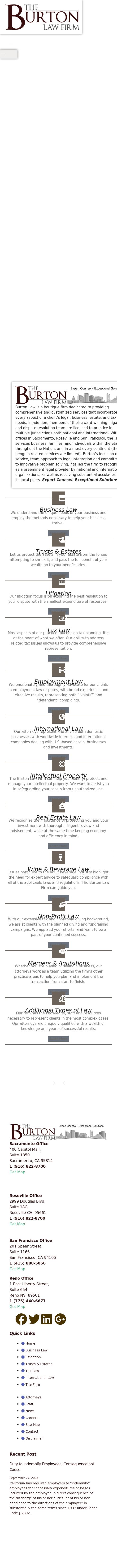 The Burton Law Firm - Sacramento CA Lawyers