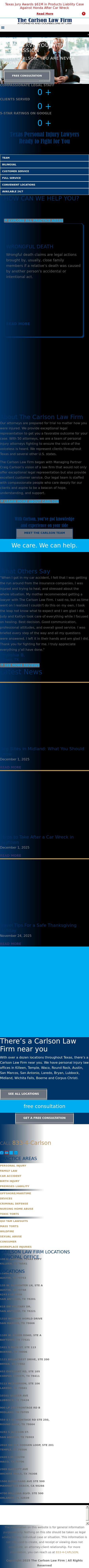 The Carlson Law Firm - Laredo TX Lawyers