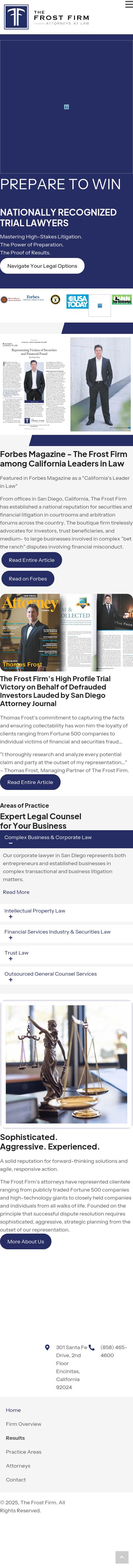 The Frost Firm - San Diego CA Lawyers