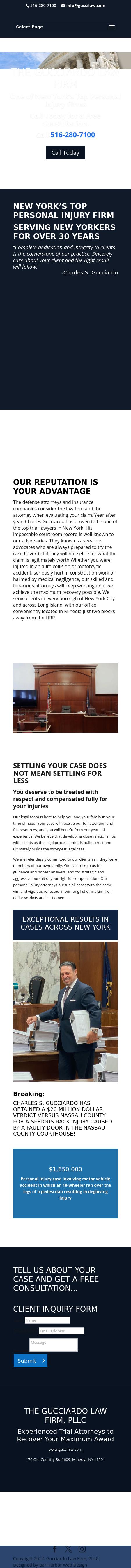 The Gucciardo Law Firm, PLLC - New York NY Lawyers