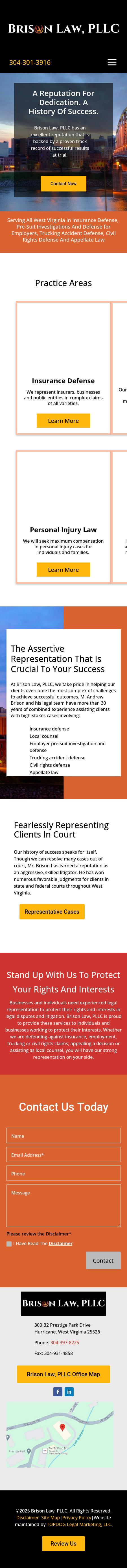 The Law Office of M. Andrew Brison, PLLC - Charleston, WV WV Lawyers