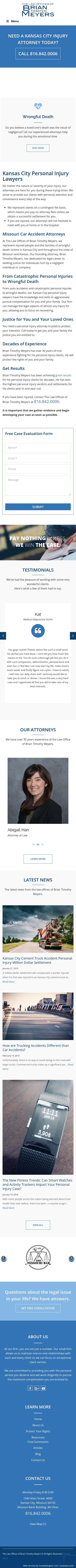 The Law Offices of Brian Timothy Meyers - Kansas City MO Lawyers