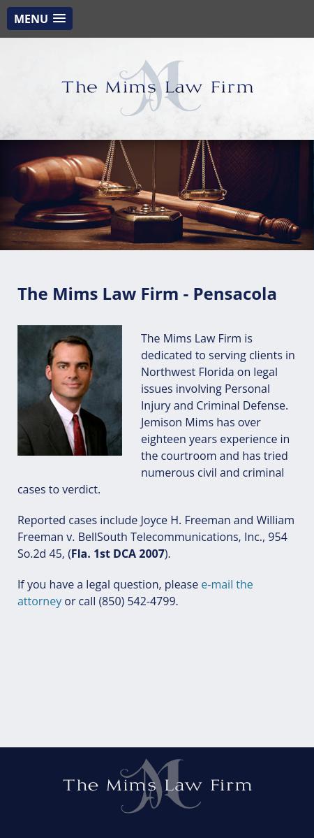 The Mims Law Firm - Pensacola FL Lawyers