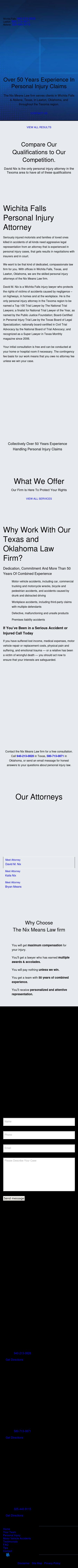 The Nix Law Firm - Wichita Falls TX Lawyers