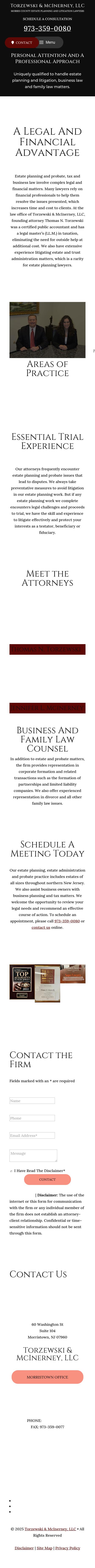 Thomas N. Torzewski, LLC - Morristown NJ Lawyers