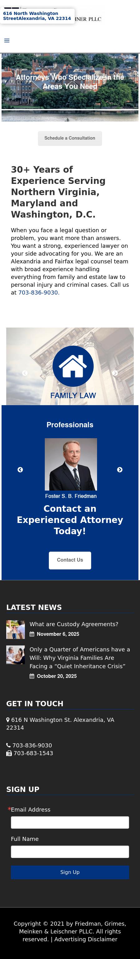 Wade, Friedman & Sutter, P.C. - Alexandria VA Lawyers