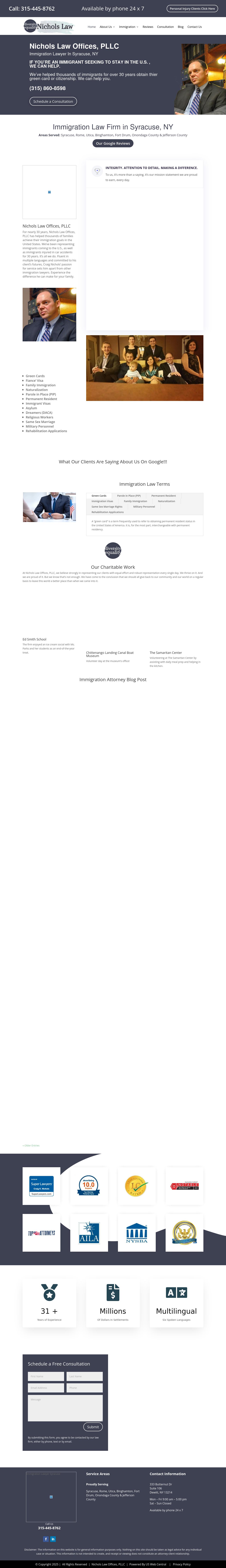 Nichols Law Offices, PLLC - Syracuse NY Lawyers