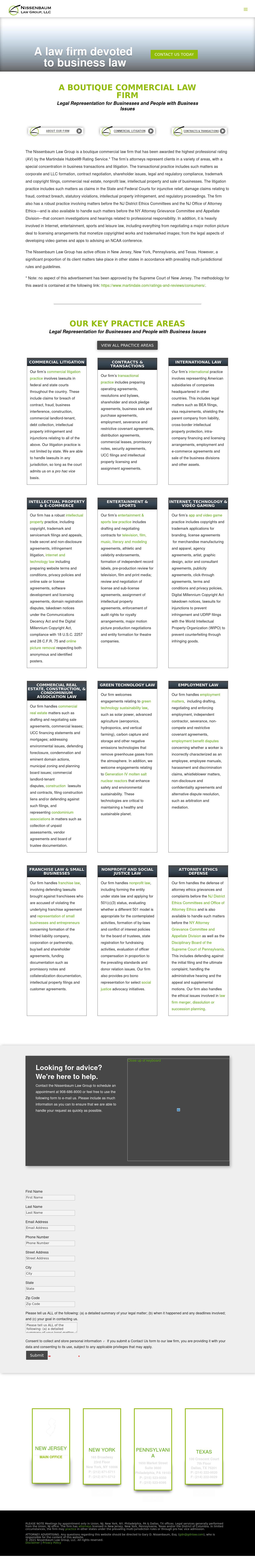 Nissenbaum Law Group, LLC - Philadelphia PA Lawyers