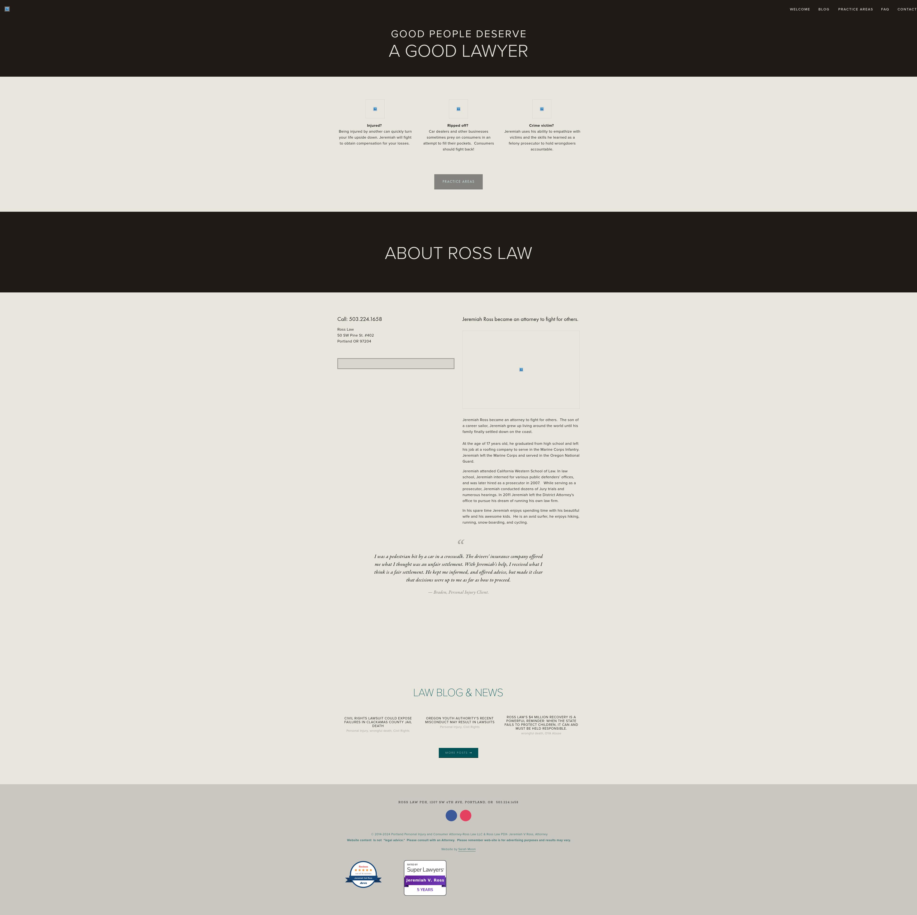 Ross Law LLC - Portland OR Lawyers