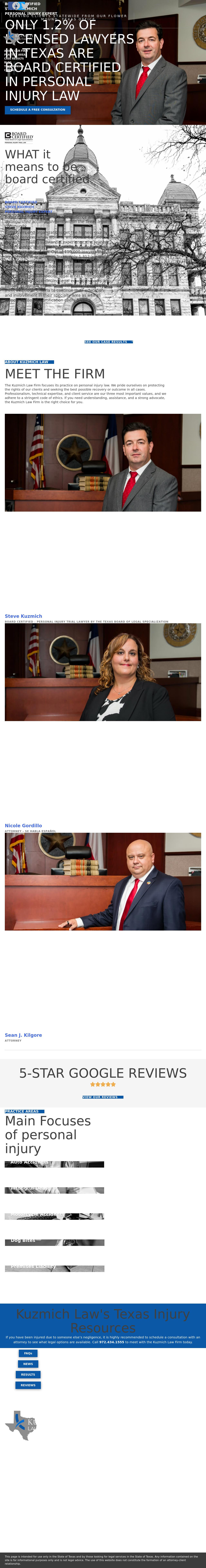 Kuzmich Law Firm P.C. - Lewisville TX Lawyers