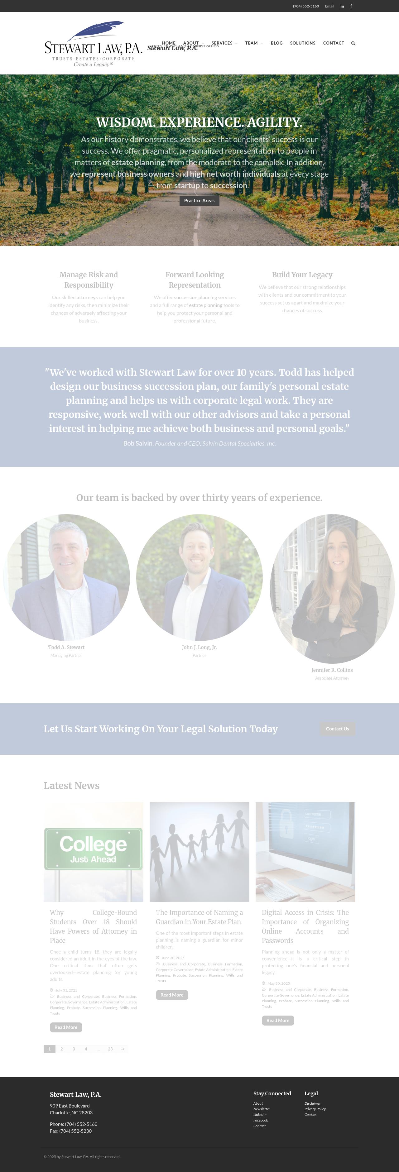 Stewart Law, P.A. - Charlotte NC Lawyers