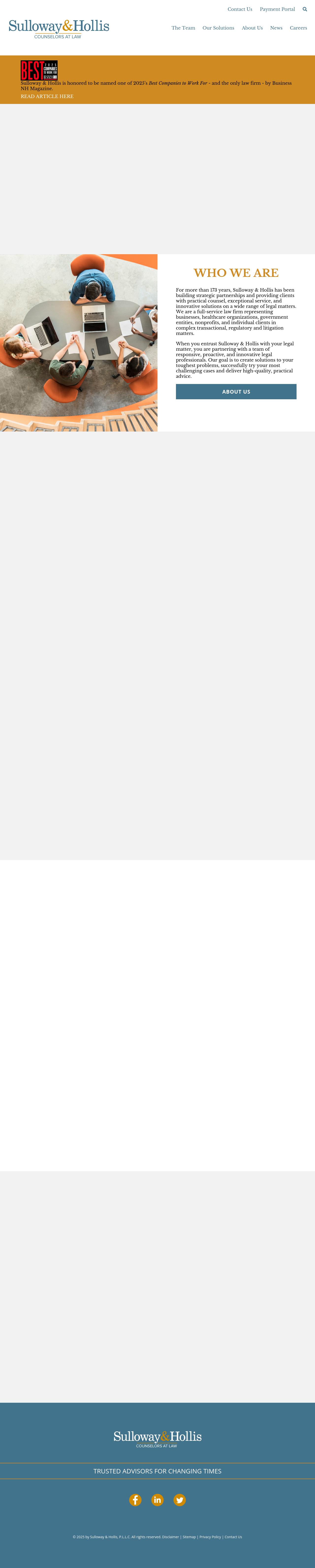 Sulloway & Hollis, P.L.L.C. - Gorham NH Lawyers