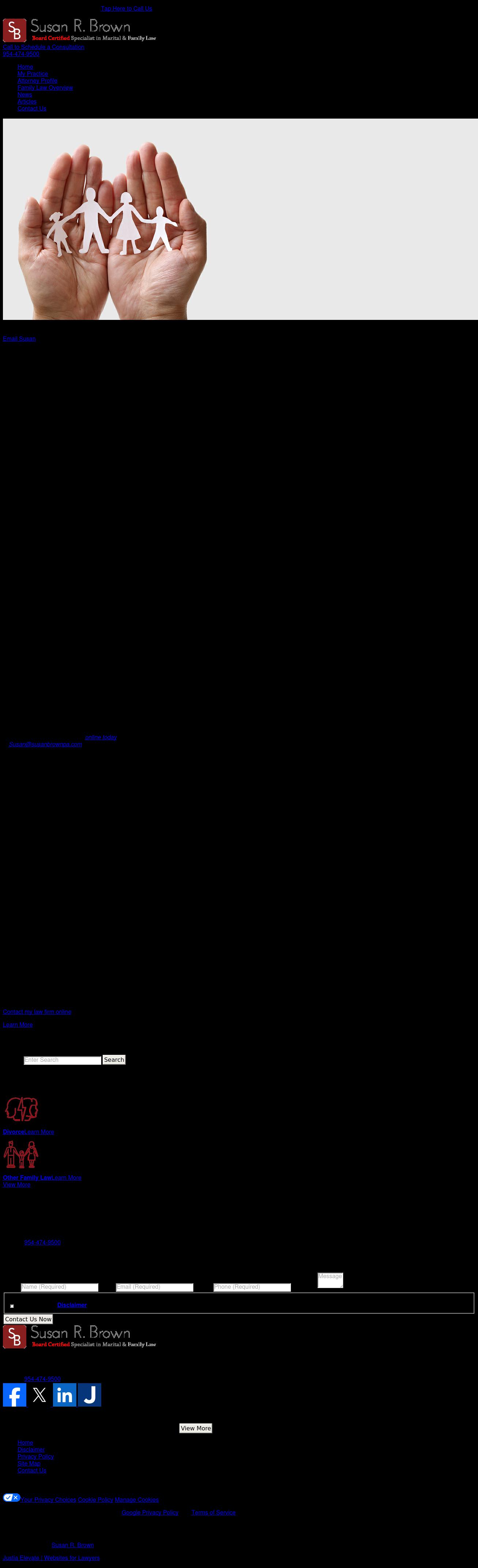 Susan R. Brown, PA - Plantation FL Lawyers