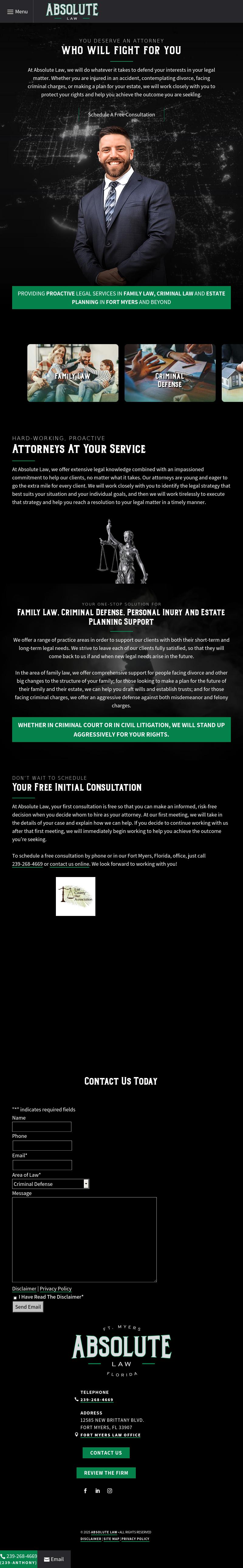 Absolute Law, PA - Fort Myers FL Lawyers