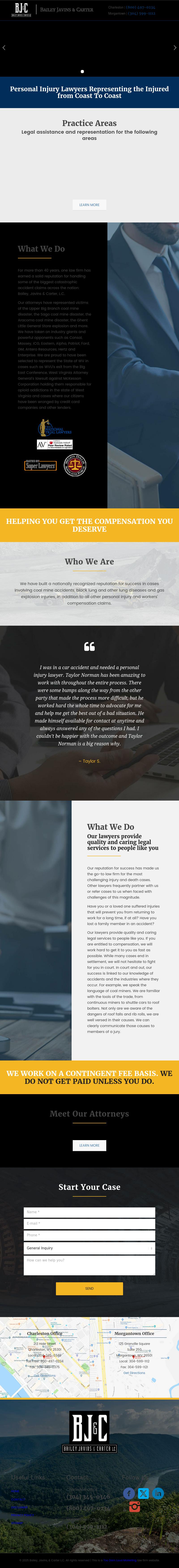 Bailey, Javins & Carter, L.C. - Charleston WV Lawyers
