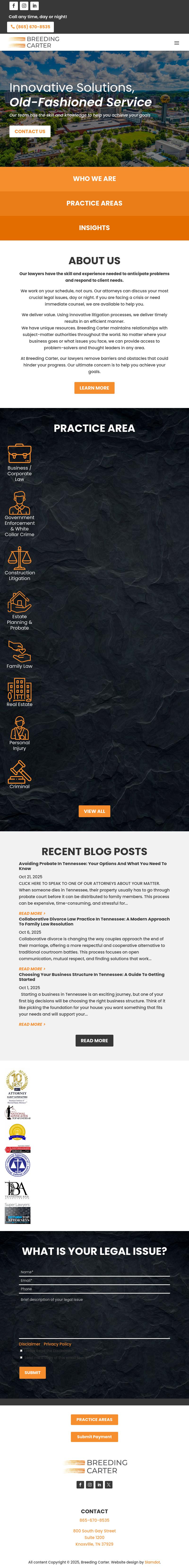 Breeding & Associates, LLC - Knoxville TN Lawyers