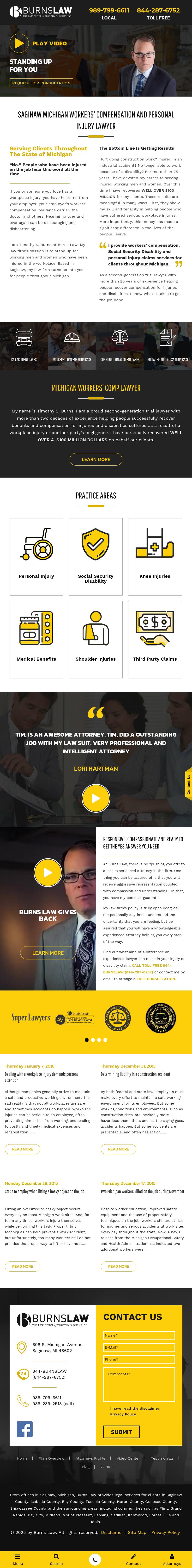 Burns Law - Saginaw MI Lawyers