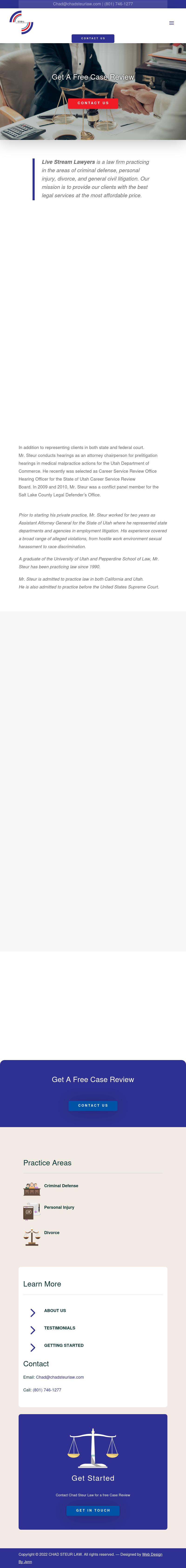 Chad Steur Law - Salt Lake City UT Lawyers